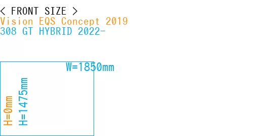 #Vision EQS Concept 2019 + 308 GT HYBRID 2022-